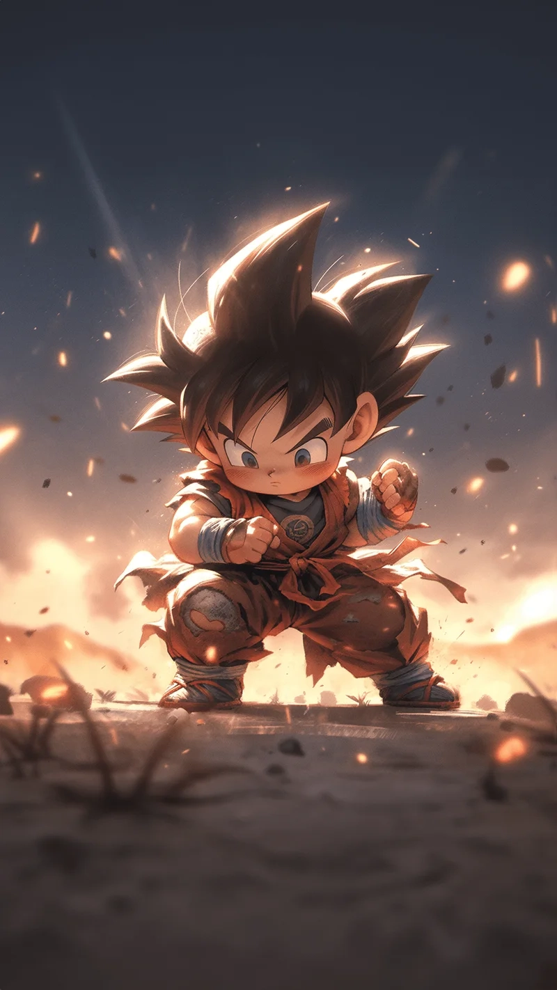 Trổ tài vẽ goku chibi pixel art siêu đơn giản