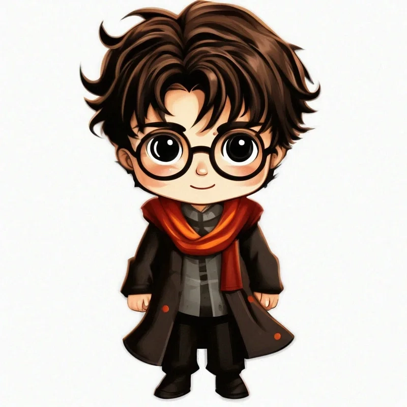 Tự tay thử vẽ nhân vật nổi tiếng với vẽ harry potter chibi
