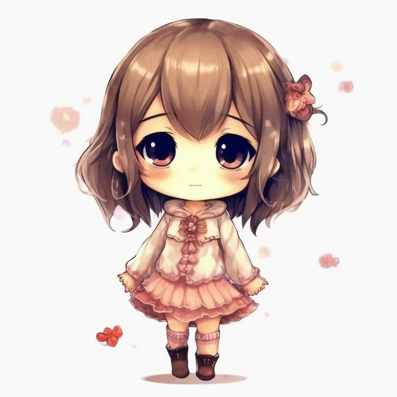 Đừng bỏ lỡ bộ hình ảnh anime cute chibi nữ đẹp ngọt ngào dễ thương