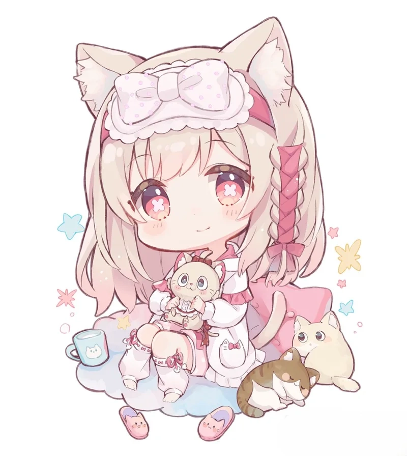 Cùng đắm chìm trong thế giới hình ảnh anime cute nữ chibi cực kỳ đáng yêu