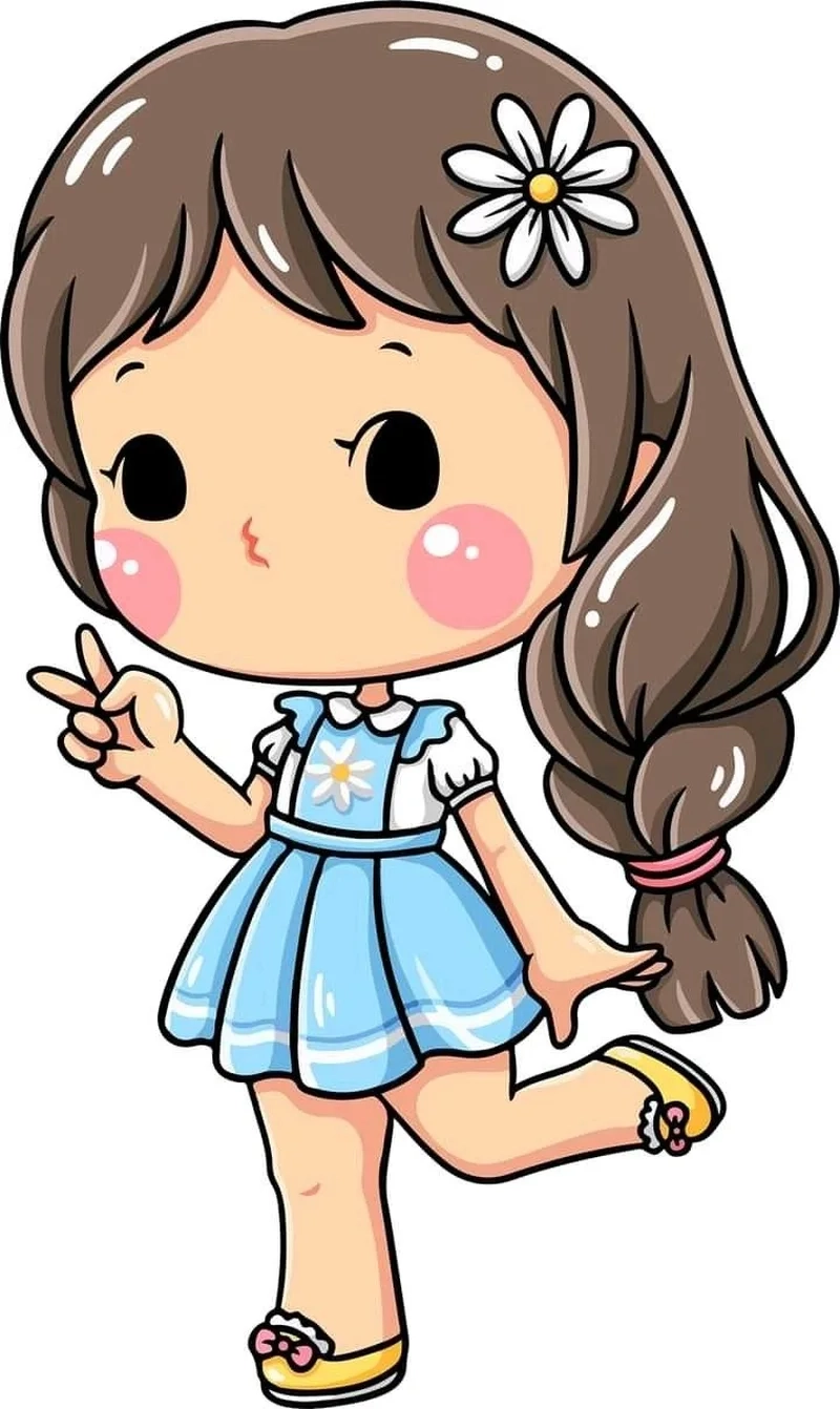 Cùng chiêm ngưỡng bộ ảnh anime chibi cute nữ siêu dễ thương