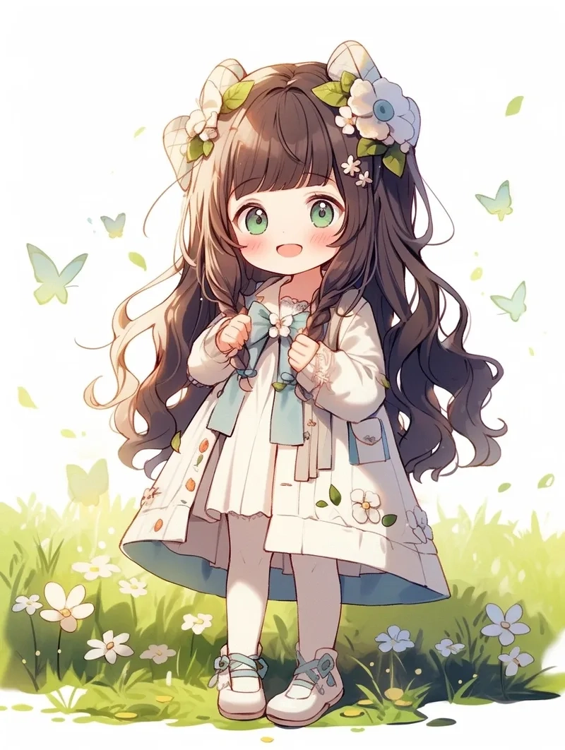 Đậm chất lạnh lùng từ bộ ảnh anime nữ chibi ngầu