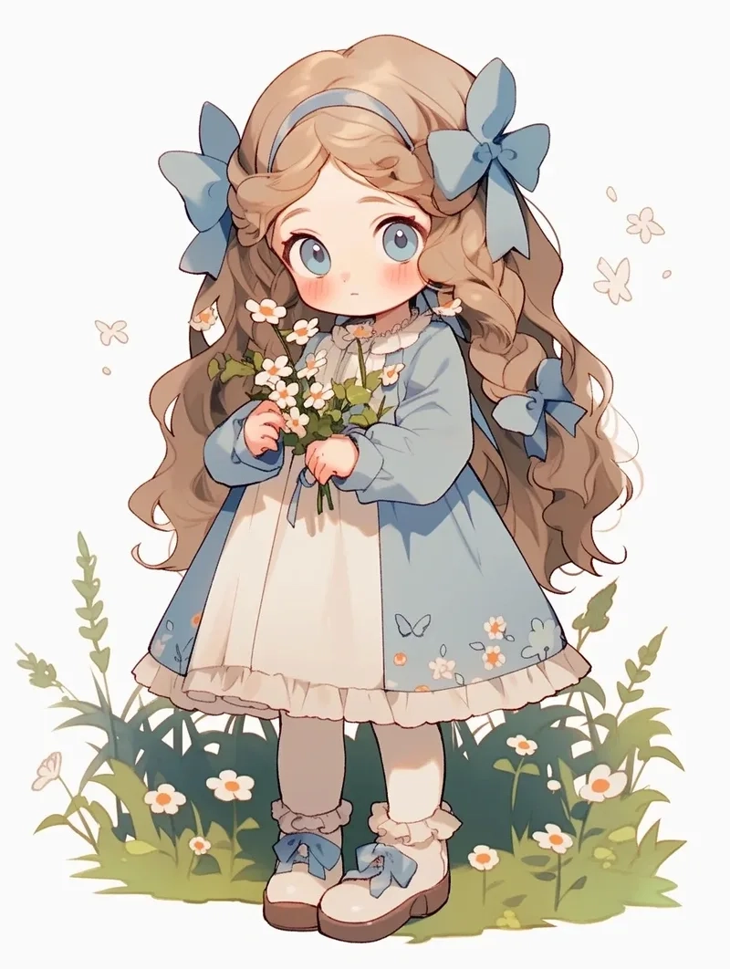 Cùng khám phá hình ảnh chibi nữ cute khiến ai nhìn cũng tan chảy