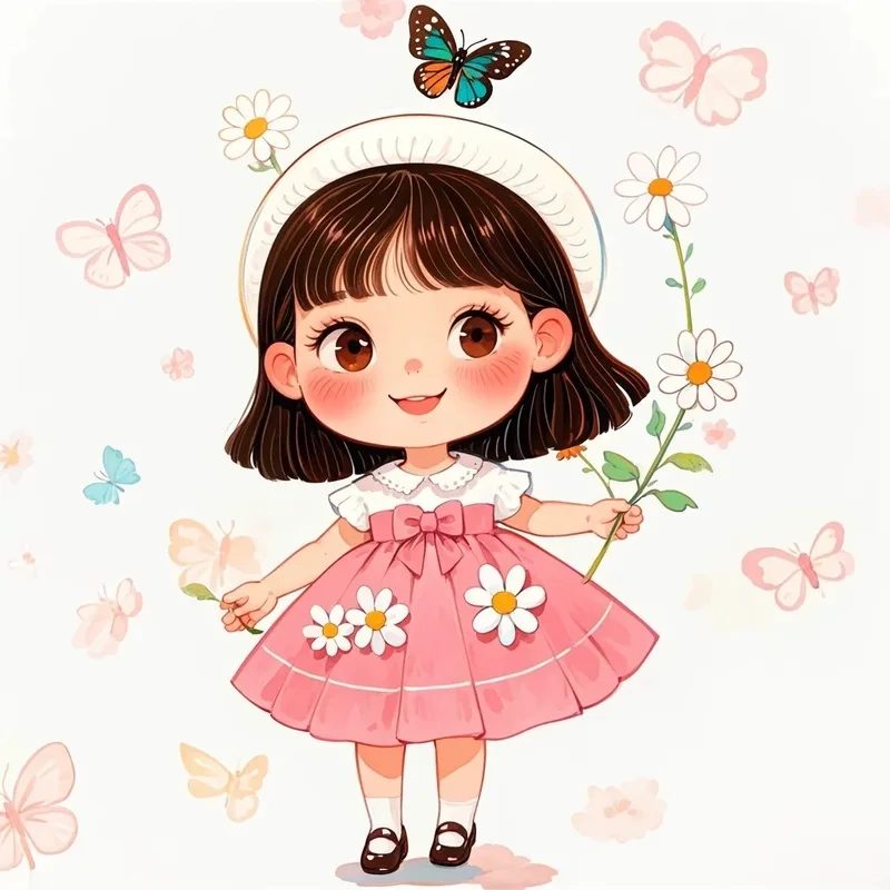 Đừng bỏ lỡ bộ ảnh chibi nữ cực ngọt ngào này