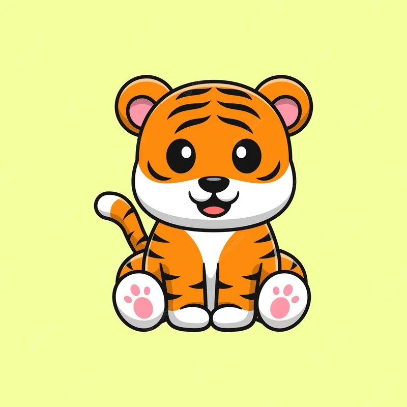 Fan thú nhồi bông chắc chắn thích hổ con chibi