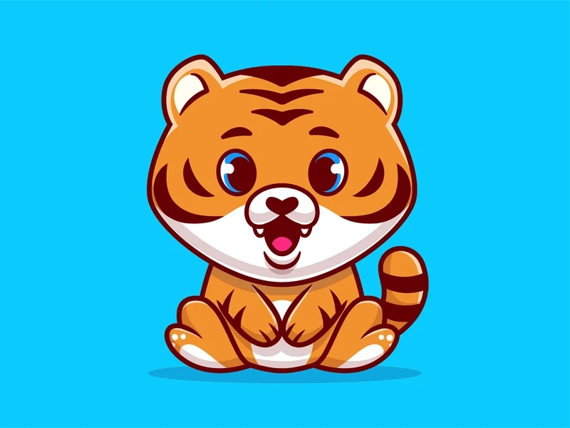 Bạn đã sưu tầm đủ bộ hình ảnh hổ chibi cực chất chưa