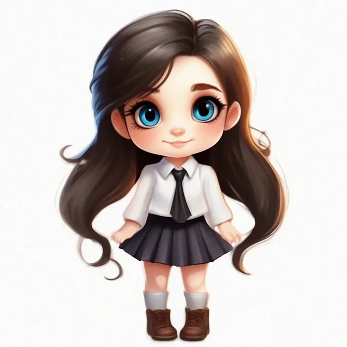 Bùng nổ lượt tìm kiếm với hình ảnh anime nữ học sinh cute chibi