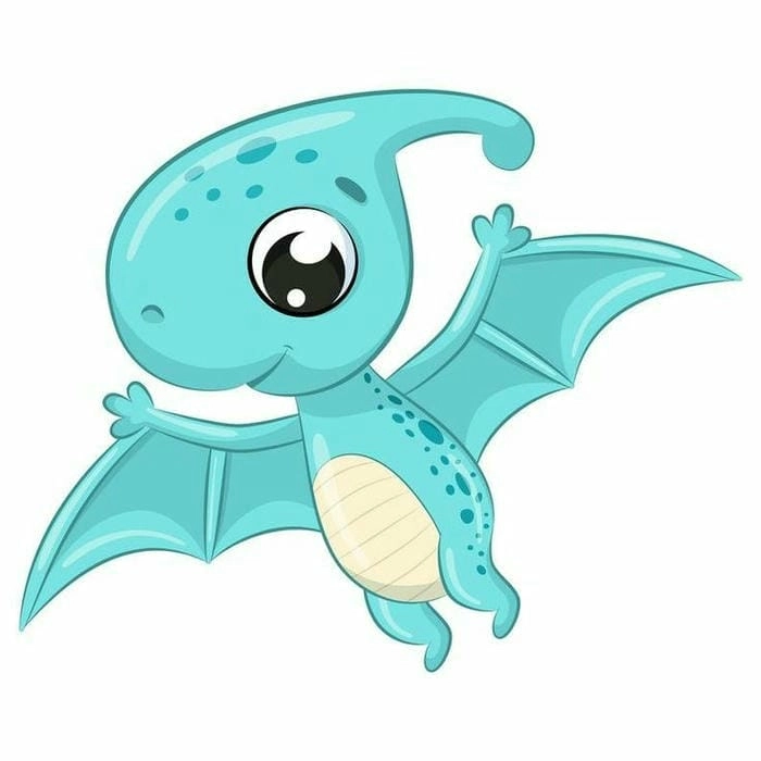 Ngắm là yêu ngay với bộ hình khủng long chibi cute