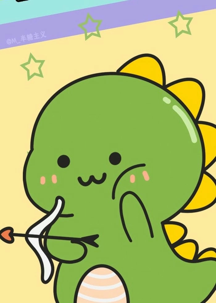 Sáng tạo kiểu mới với phong cách khủng long chibi vẽ