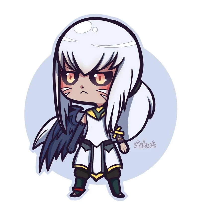 Hình siêu nét với phong cách hình zata chibi