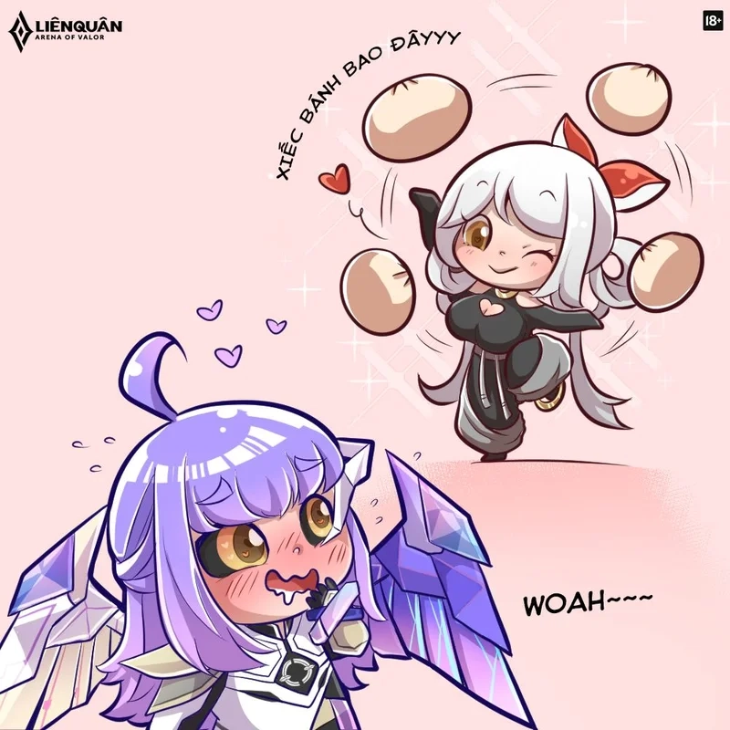 Góc fanart độc đáo với chibi comic liên quân