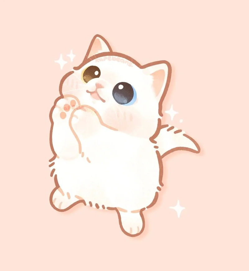 Không thể rời mắt trước những con mèo chibi ngộ nghĩnh