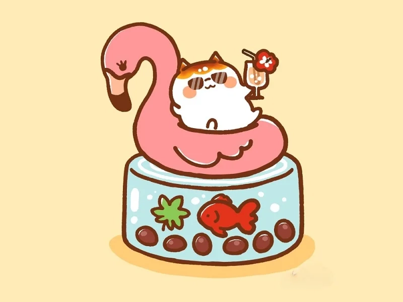 Giới trẻ phát cuồng vì bộ ảnh chibi meo dễ thương