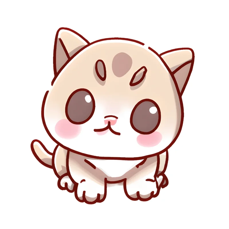 Tạo hình cực chất cho fan hình ảnh chibi mèo