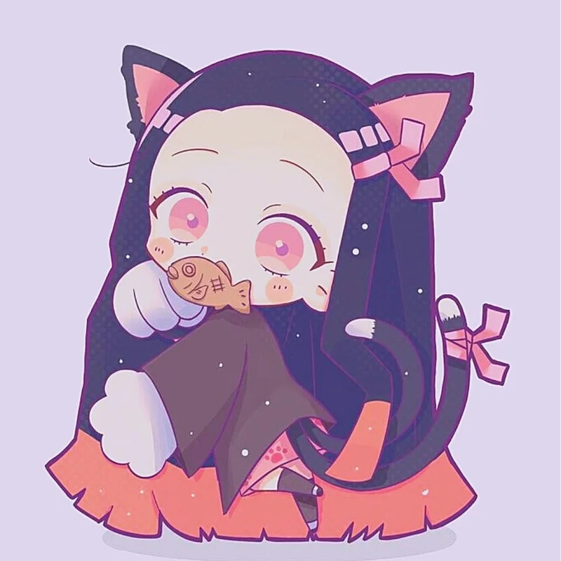 Fan anime sẽ thích ngay bộ nezuko chibi anime mới