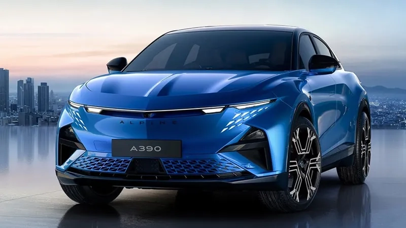 Ngoại thất alpine a390 nổi bật mọi góc nhìn