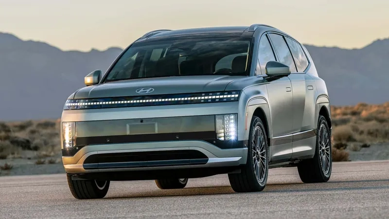 Khám phá nội thất Hyundai Ioniq 9 sang trọng