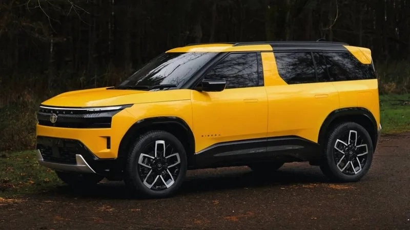 Khám phá Tata Sierra EV suv điện mới mẻ 2026