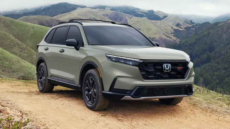 Hình ảnh dùng cho honda cr-v hybrid so sánh đối thủ