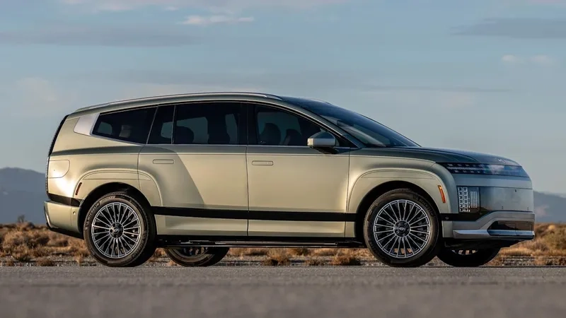 Ngoại thất Hyundai Ioniq 9 mạnh mẽ và thiết kế khí động học