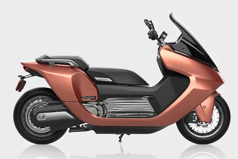LiveWire S2 Maxi Scooter chạy điện thân thiện