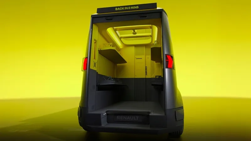 Renault flexevan pin điện cho tầm hoạt động dài và ổn định