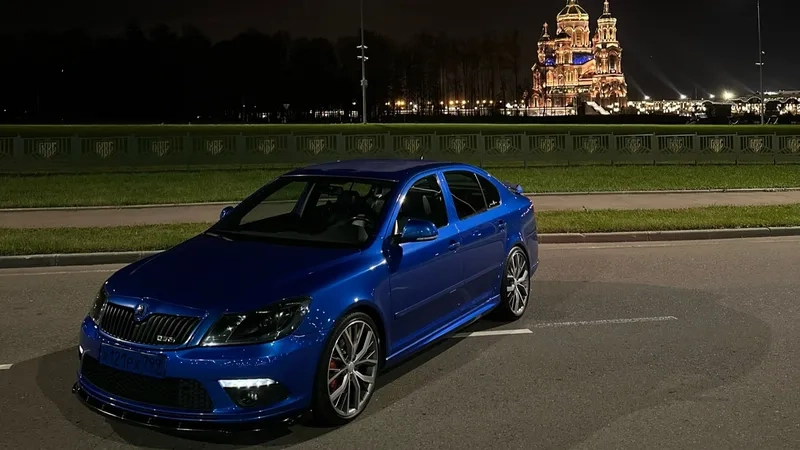 Phong cách skoda rs thể hiện DNA hiệu suất cao