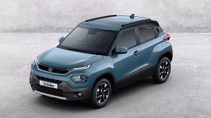 Tata Punch gầm cao thích hợp đi đường phố và đường xấu