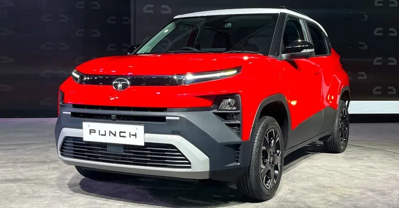 Tata Punch xe 5 chỗ thoải mái cho cả gia đình và bạn bè