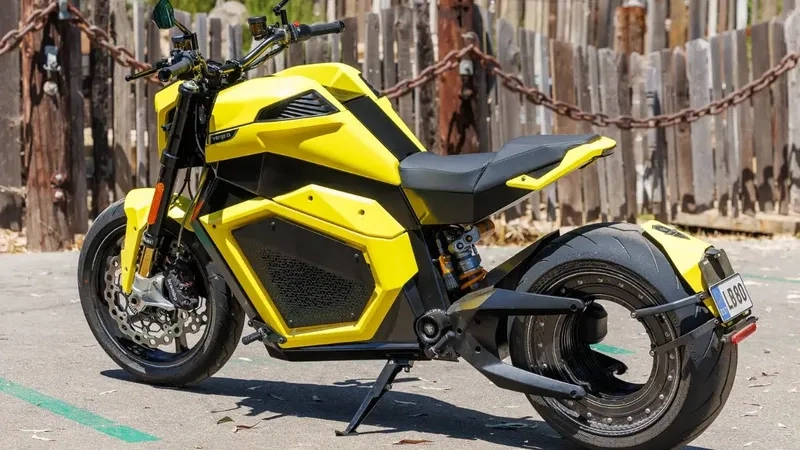 Hình ảnh cho thấy Verge TS Pro tốc độ tối đa ấn tượng